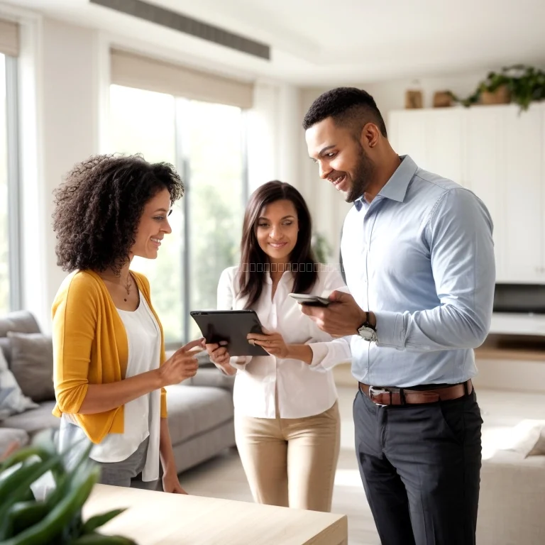 高級住宅の街並み